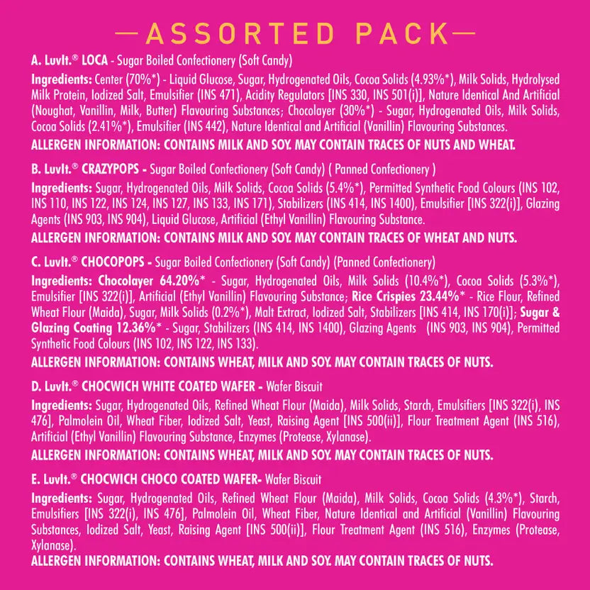 LuvIt Goodies Chocolates Treat Gift Pack | For Birthday, Rakhi, Diwali Occasions | Truffles  (4 x 164.6 g)