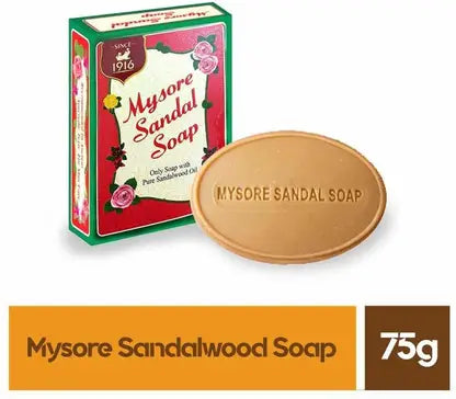 Mysore Sandal Bathing Soap, 75g