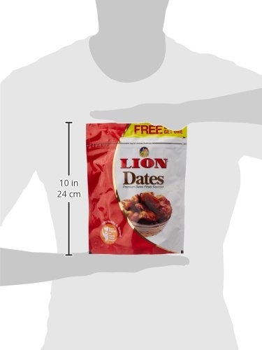 Lion Seeded Dates Frozen, 500Gm Refill