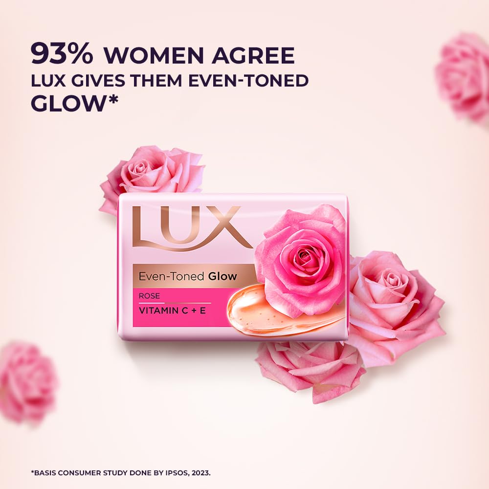 Lux Radiant Glow rose Vitamin C & E For Superior Glow