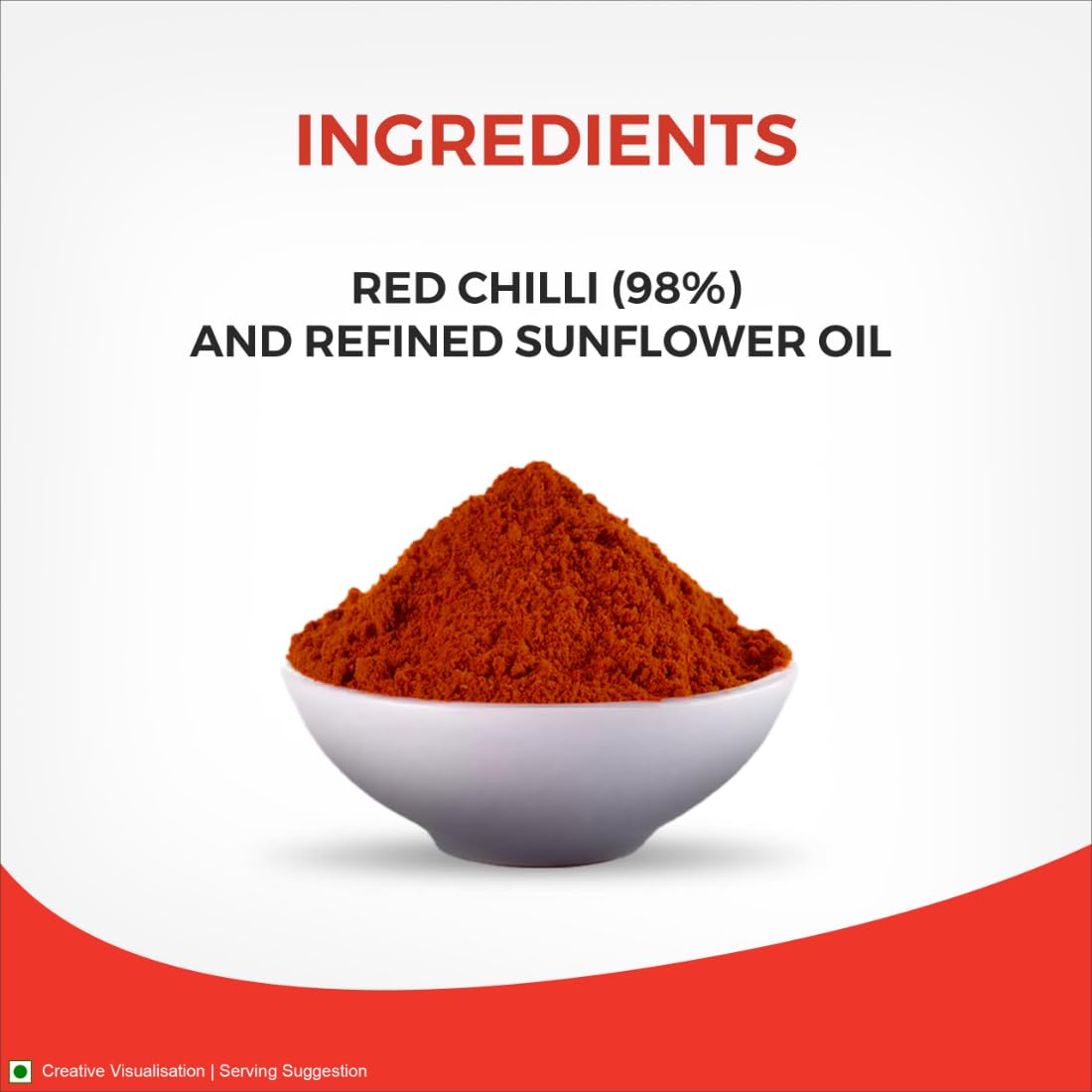 Aashirvaad Red Chilli Powder (ఎరుపు మిరియాల పొడి)