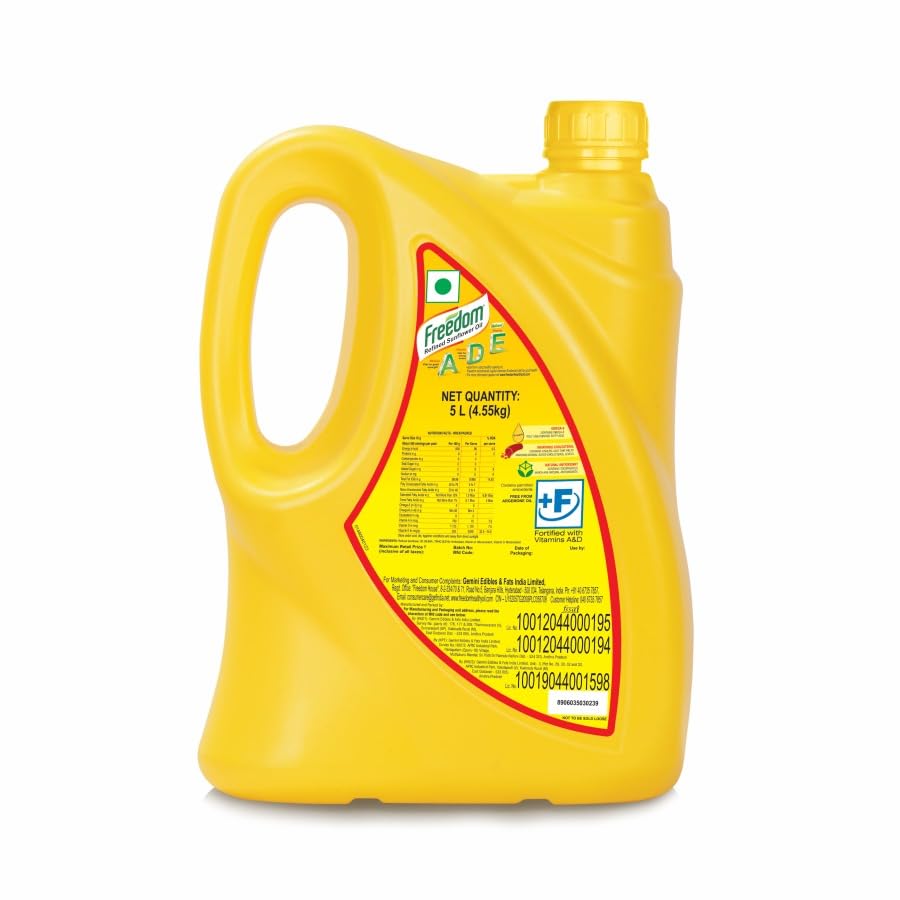 Freedom Refined Sunflower Oil, 5L (South)