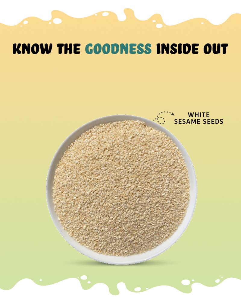 White Sesame Seeds ---White TilL (తెలుపు నగులు)