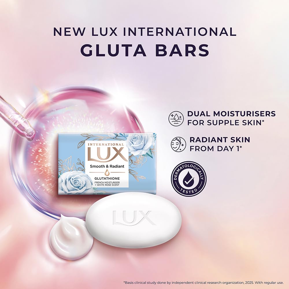 LUX International Creamy Perfection Soap Bar, 125 g