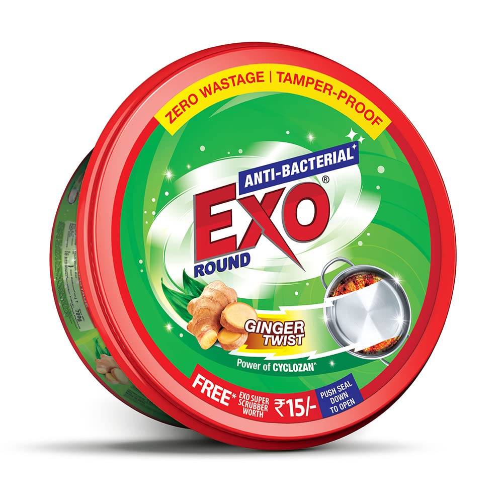 Exo Round Dishwash Bar 700gm | Complete Dishwashing