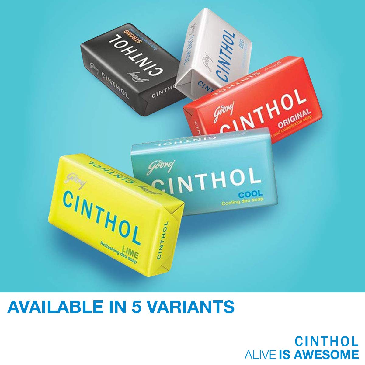 Cinthol Cool Soap, 100g | with Icy-cool Menthol |  For All Skin