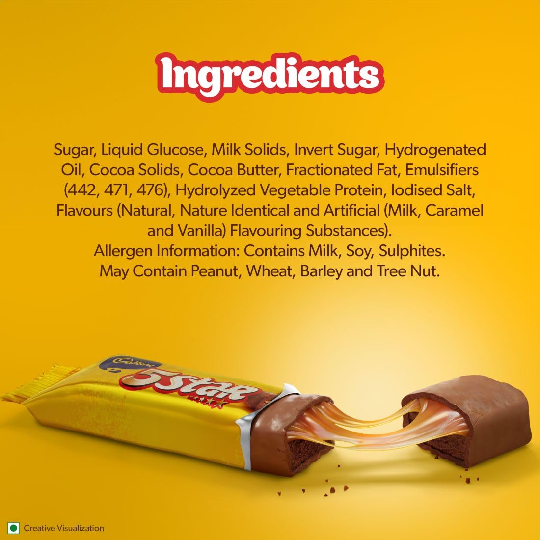 Cadbury 5 Star Kitted Pack Chocolate Bars, 96 g