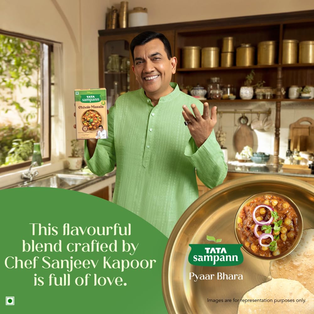 Tata Sampann Chhole Masala with Natural Oils,