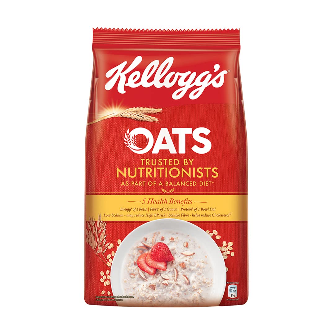 Kellogg's Oats Rolled Oats High in Protein and Fibre