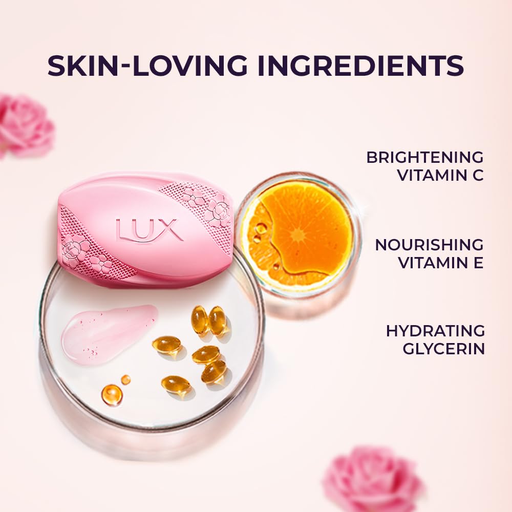 Lux Radiant Glow rose Vitamin C & E For Superior Glow