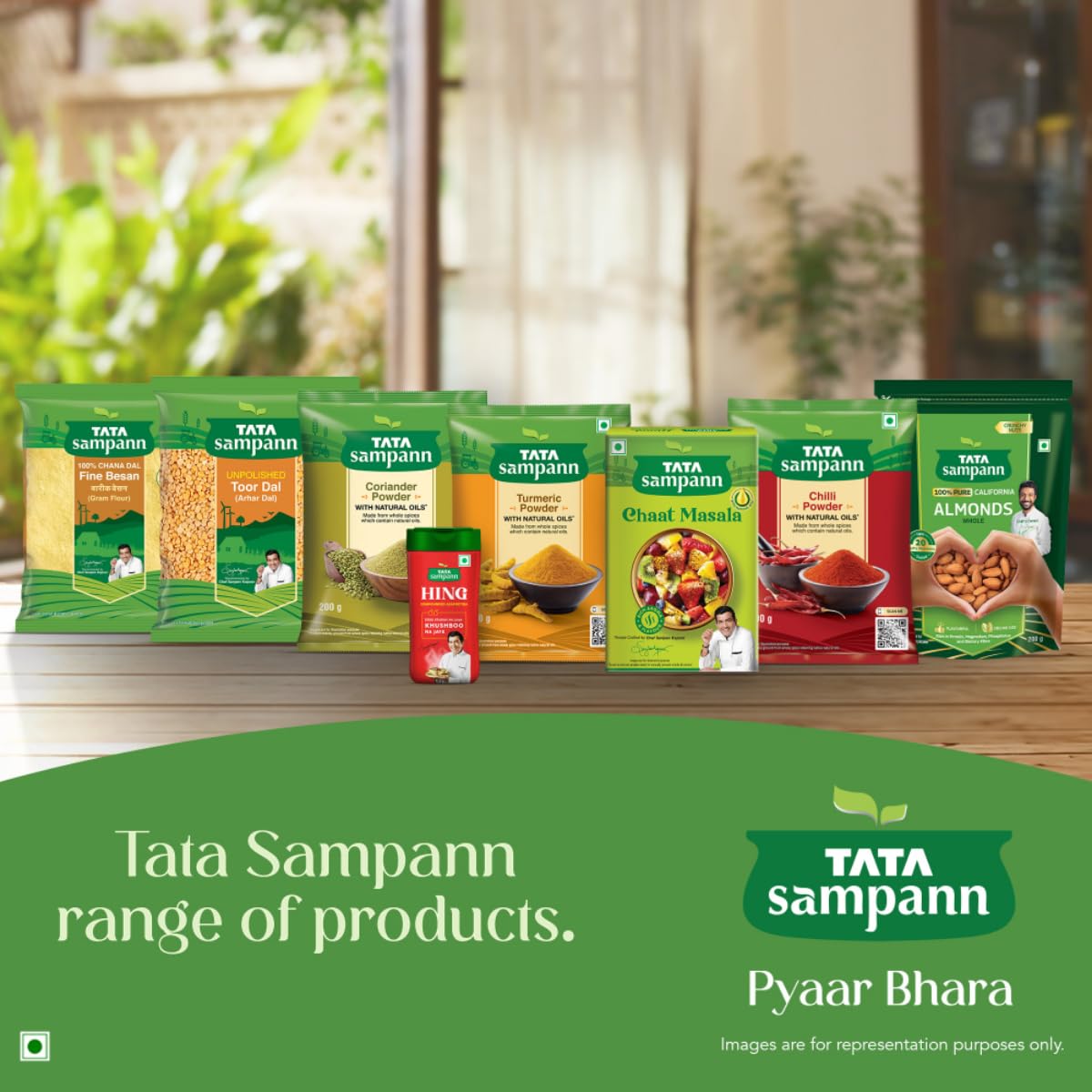 Tata Sampann Chaat Masala with Natural Oils,
