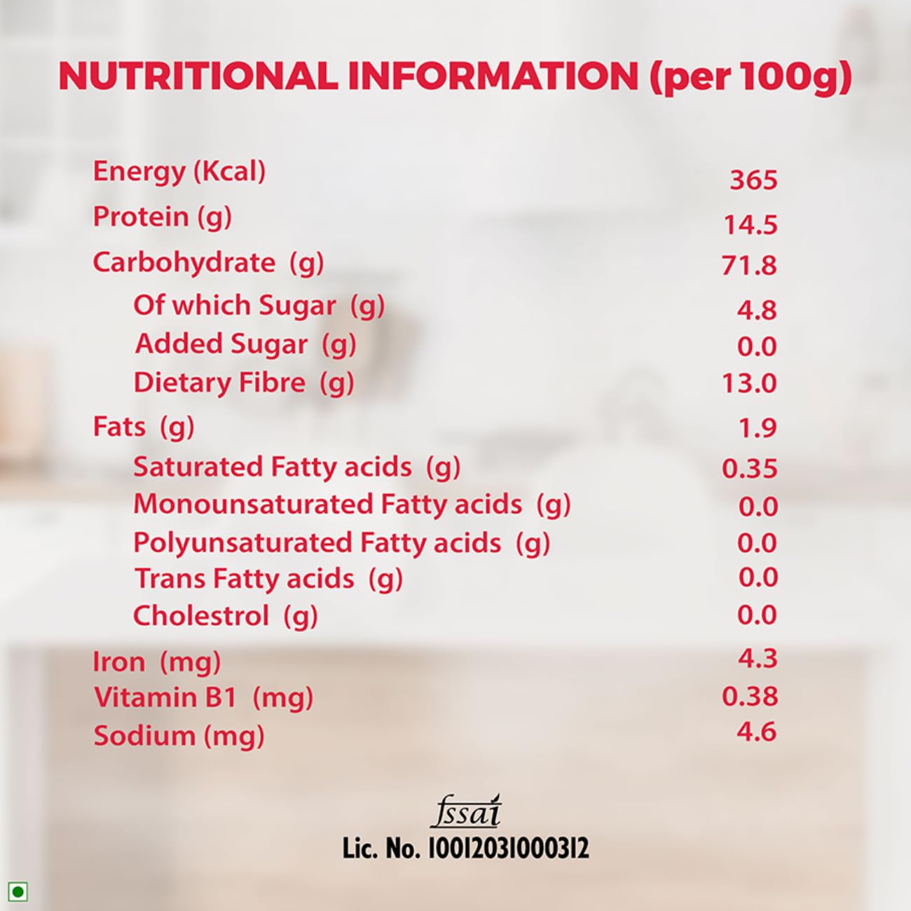 Aashirvaad Atta with Multigrains, 5kg pack, The High Fibre Atta