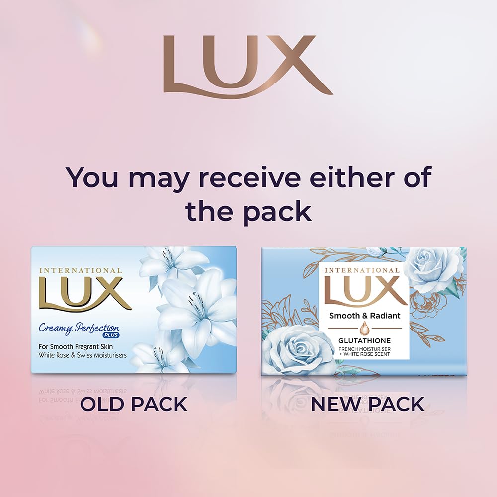 LUX International Creamy Perfection Soap Bar, 125 g