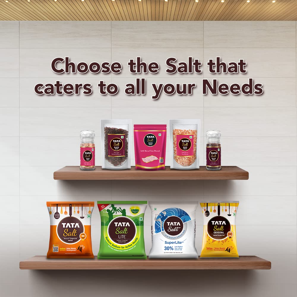 Tata Salt Lite, Low Sodium, 1kg TATA SALT