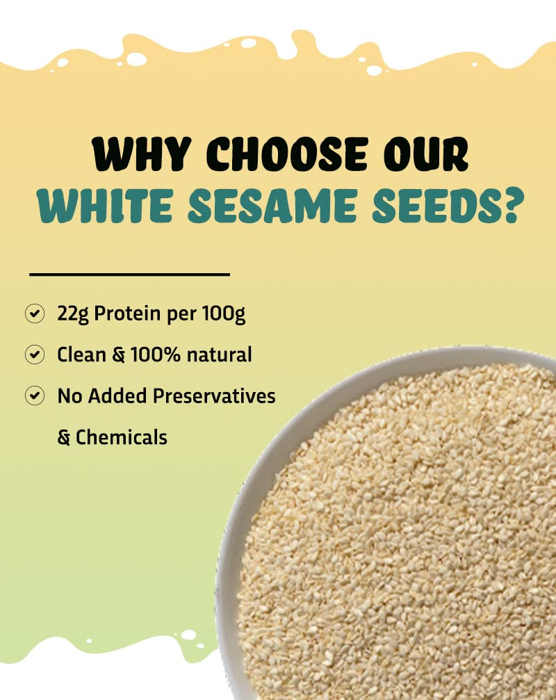 White Sesame Seeds ---White TilL (తెలుపు నగులు)