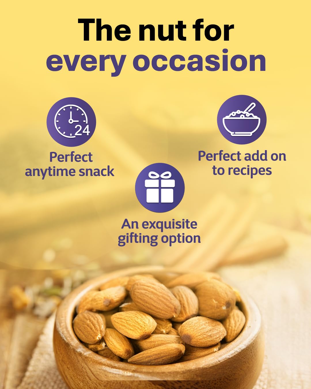 Premium California Almonds (Badam)