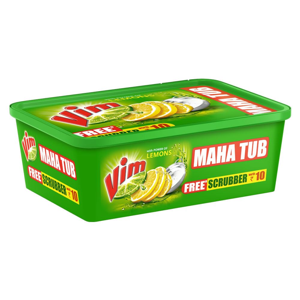 Vim Dishwash Bar With Power Of Lemon, 500 g
