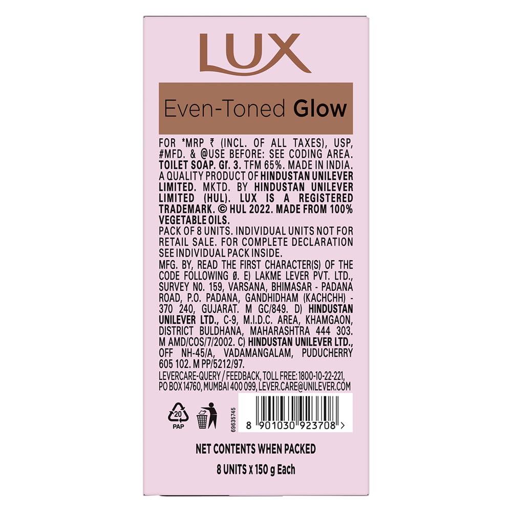 Lux Radiant Glow rose Vitamin C & E For Superior Glow