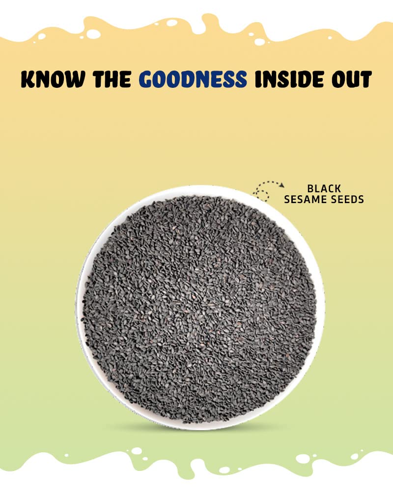 Black Sesame Seeds  Kaale Til  (నల్ల నుగులు)