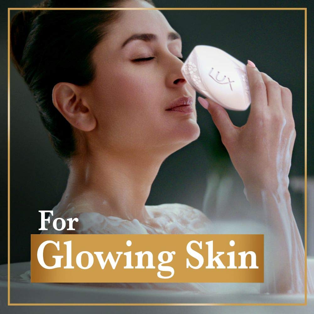 LUX Velvet Glow Jasmine & Vitamin E for Glowing Skin Beauty Soap