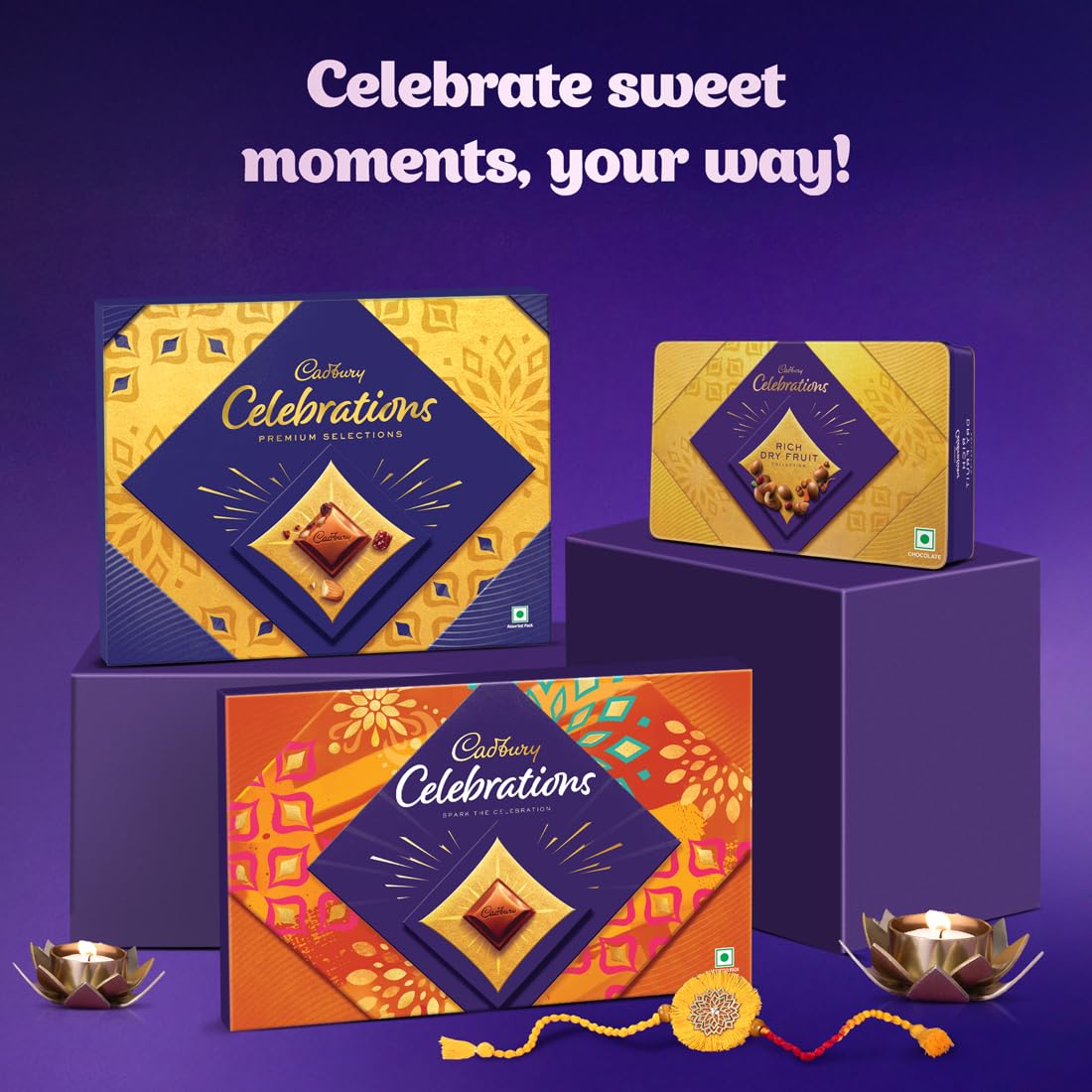 Cadbury Celebrations Assorted Chocolate Gift Pack, 154.2 g