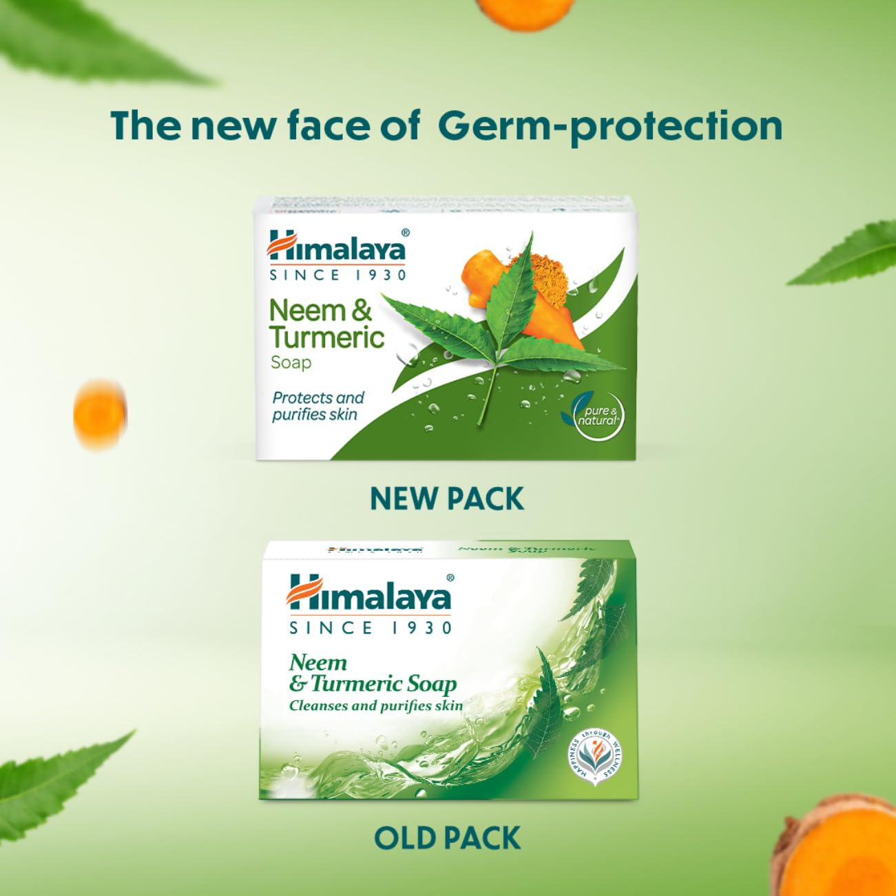 imalaya Herbals Neem And Turmeric Soap, 125g