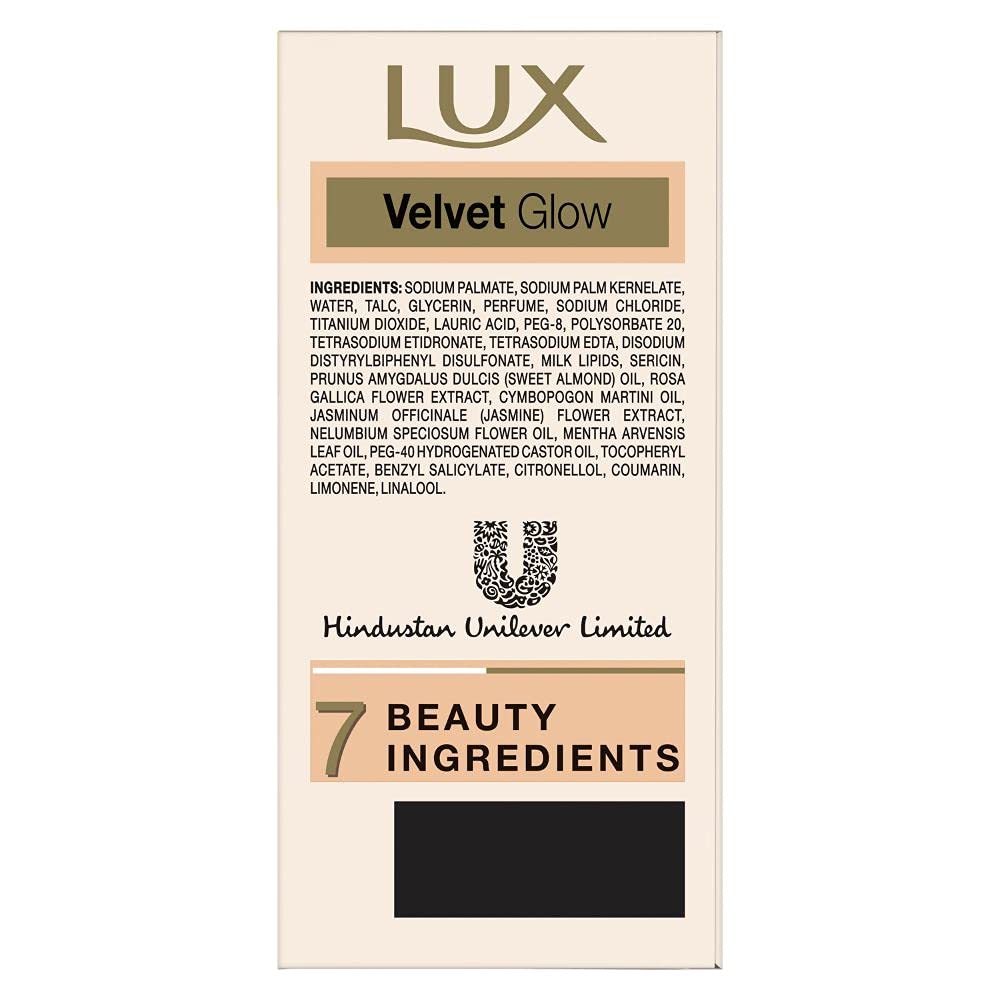 LUX Velvet Glow Jasmine & Vitamin E for Glowing Skin Beauty Soap