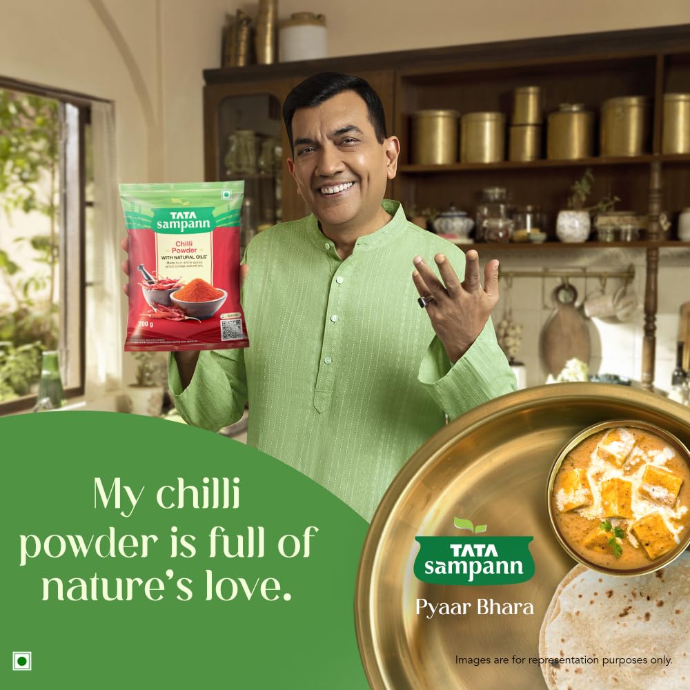 Tata Sampann Chilli Powder 200g, Lal Mirchi Powder,