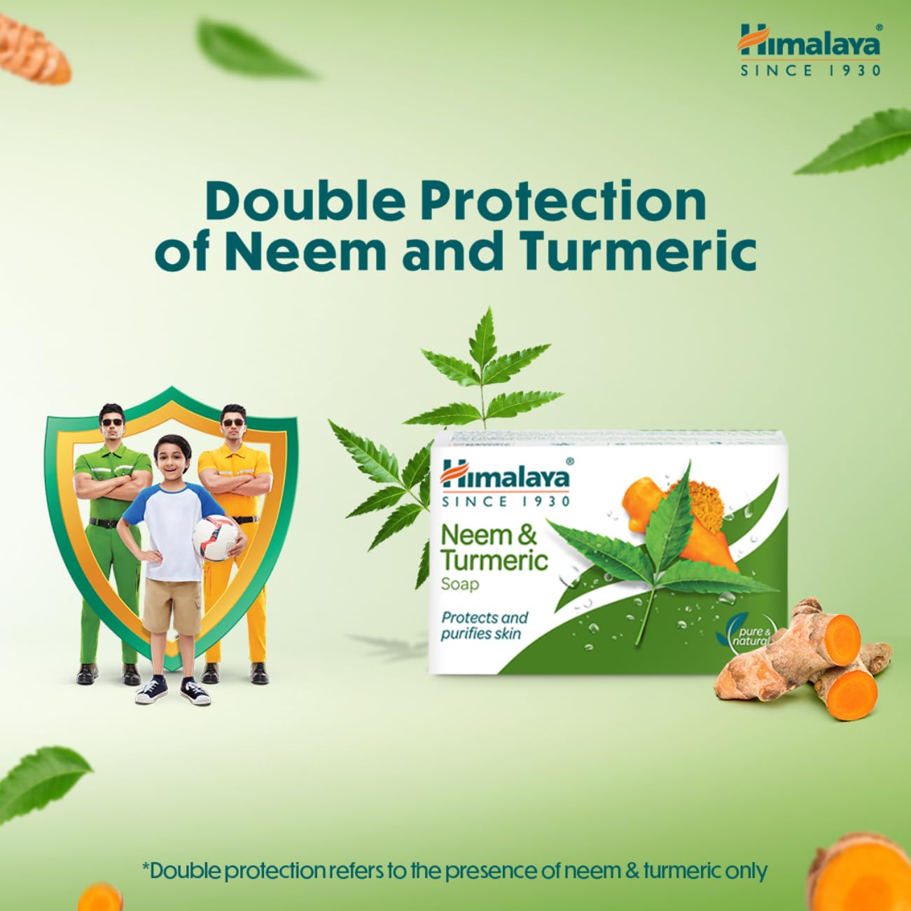imalaya Herbals Neem And Turmeric Soap, 125g