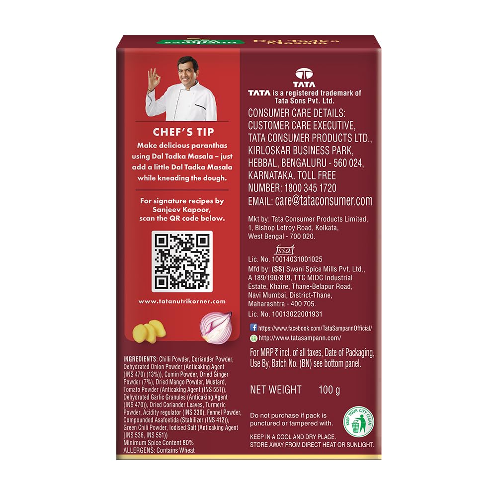 Tata Sampann Dal Tadka Masala with Natural