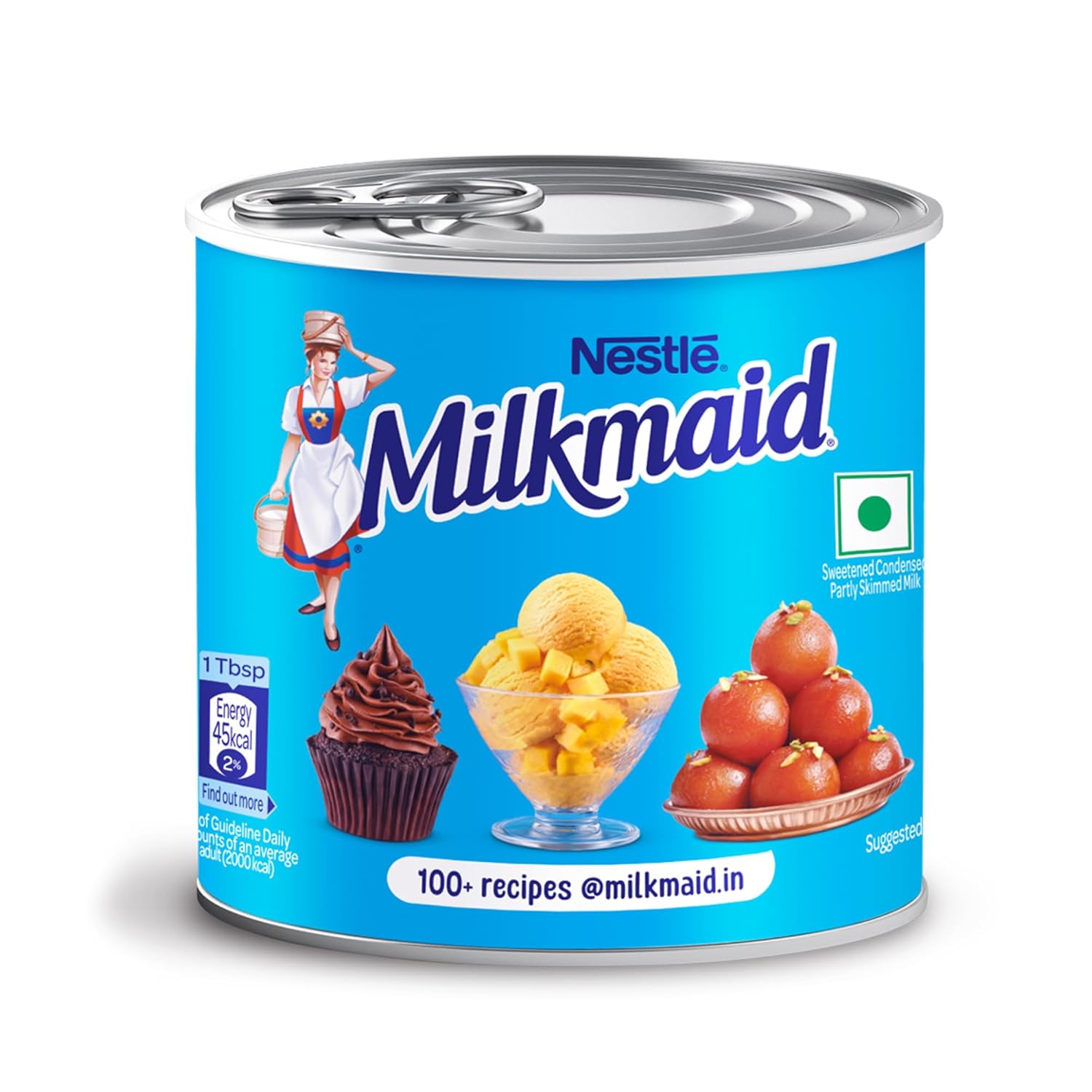 Milkmaid Nestle Partly Skimmed Sweetened Condensed Milk, 380g