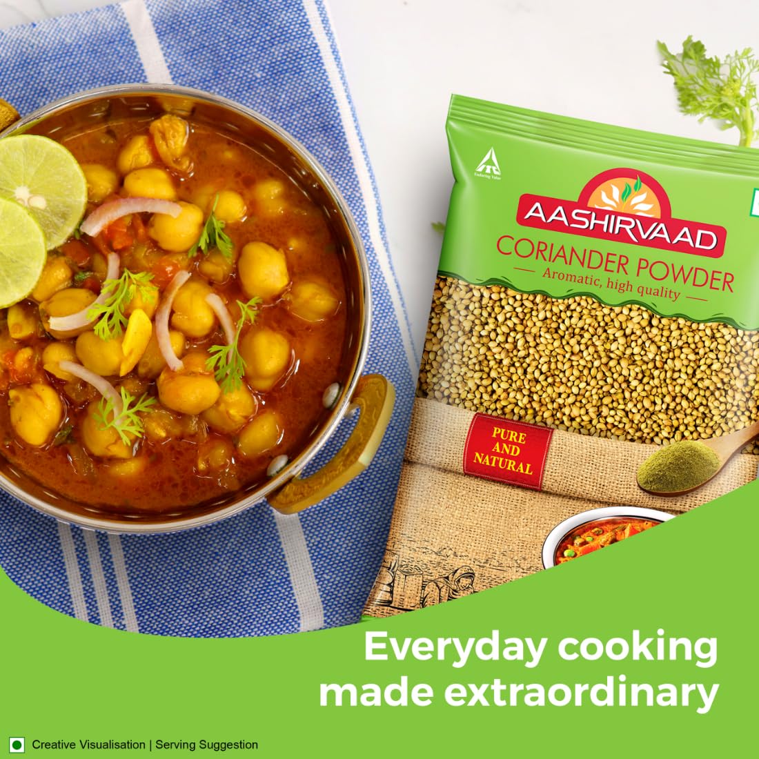Aashirvaad Coriander Powder (ధనియాల పొడి)