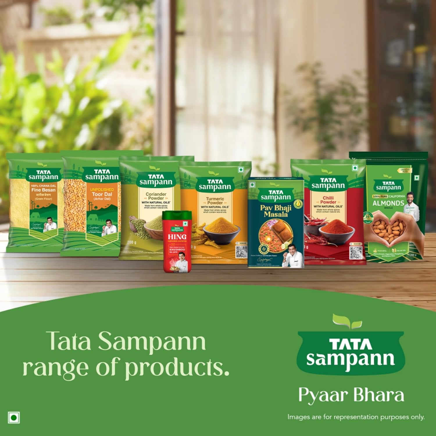 Tata Sampann Pav Bhaji Masala with Natural Oils,