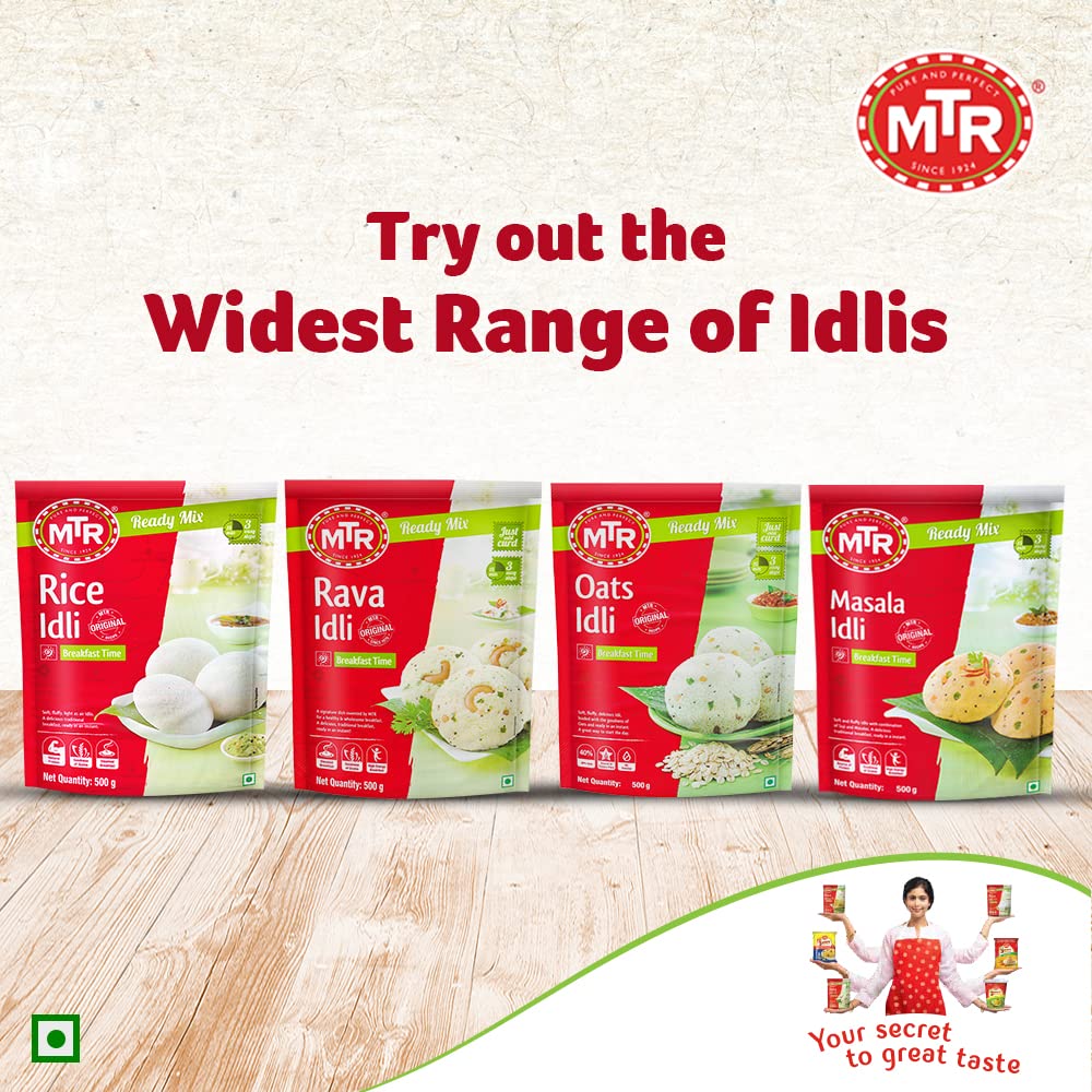 MTR Rava Idli Mix -  | Quick Breakfast | Instant Ready to Cook Mix || 1kg MTR