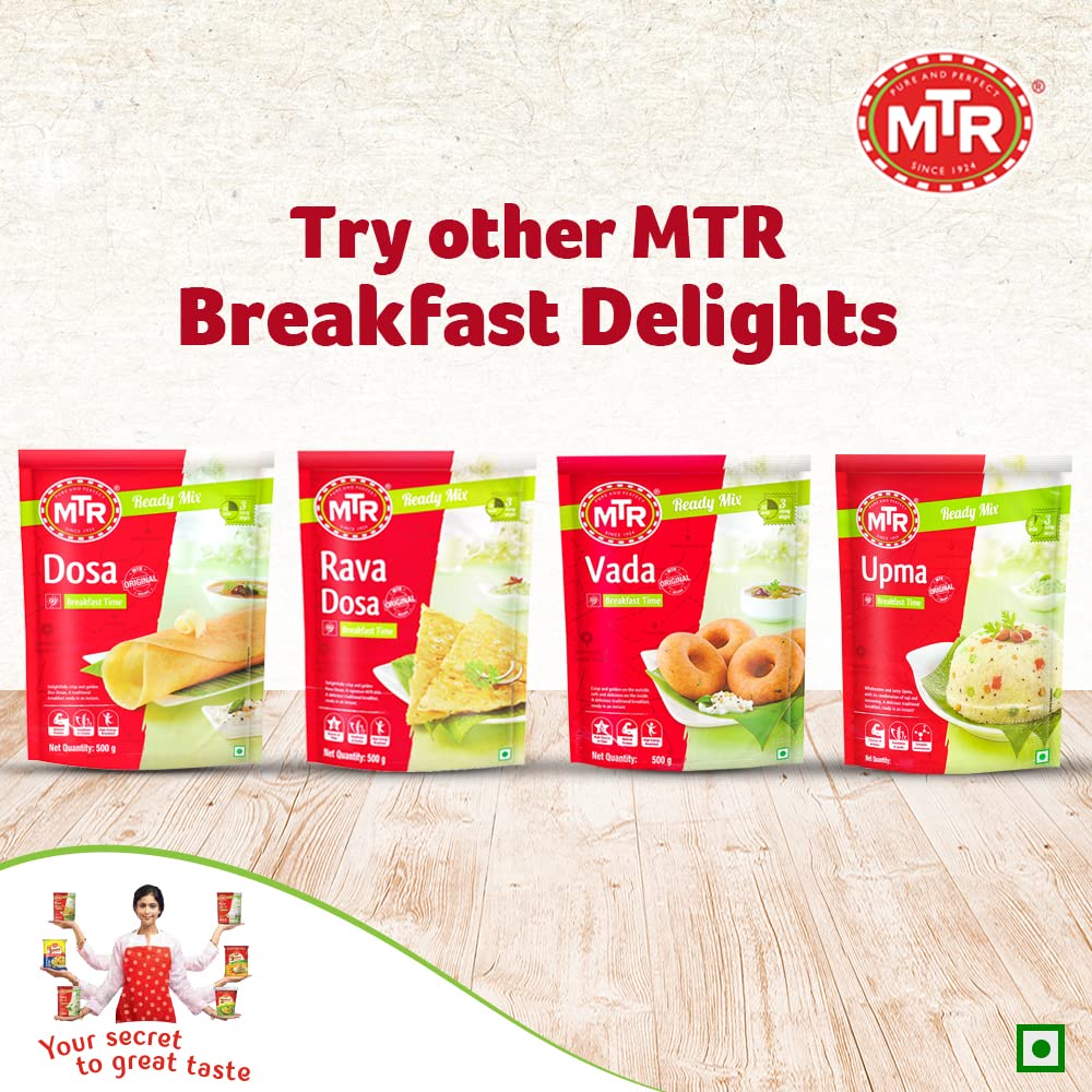 MTR Rava Idli Mix -  | Quick Breakfast | Instant Ready to Cook Mix || 1kg MTR