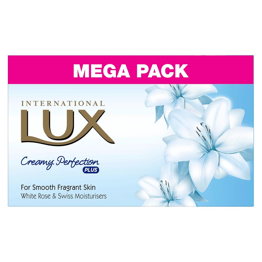 LUX International Smooth & Radiant Bathing Soap   LUXURIOUS BATHING EXPERIENCE,