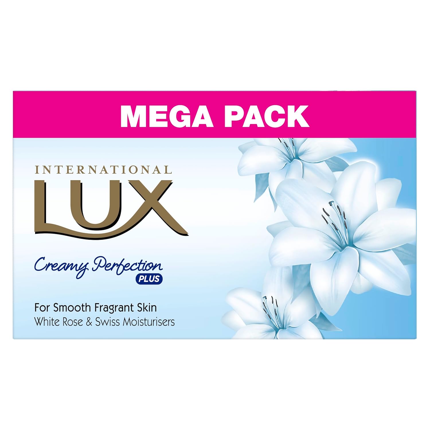 LUX International Smooth & Radiant Bathing Soap   LUXURIOUS BATHING EXPERIENCE,