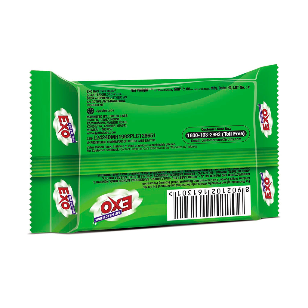 Exo Dishwash Bar 160g (135g + 25g free)