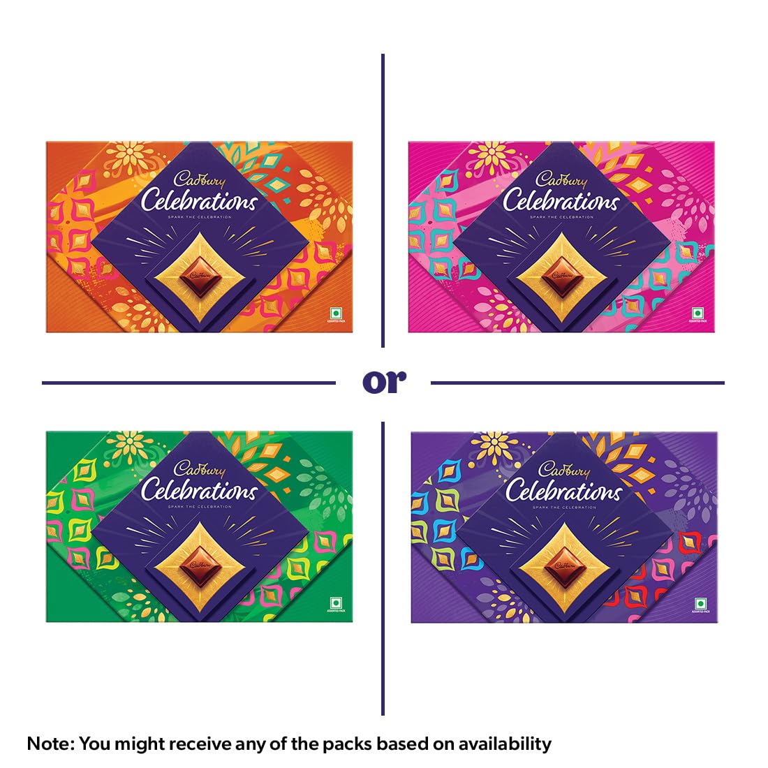 Cadbury Celebrations Assorted Chocolate Gift Pack, 154.2 g