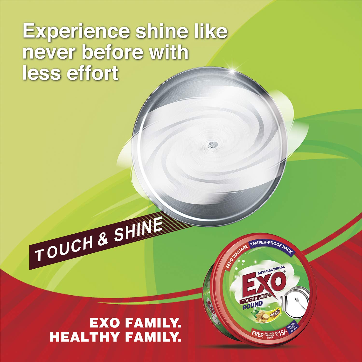 Exo Round Dishwash Bar 700gm | Complete Dishwashing
