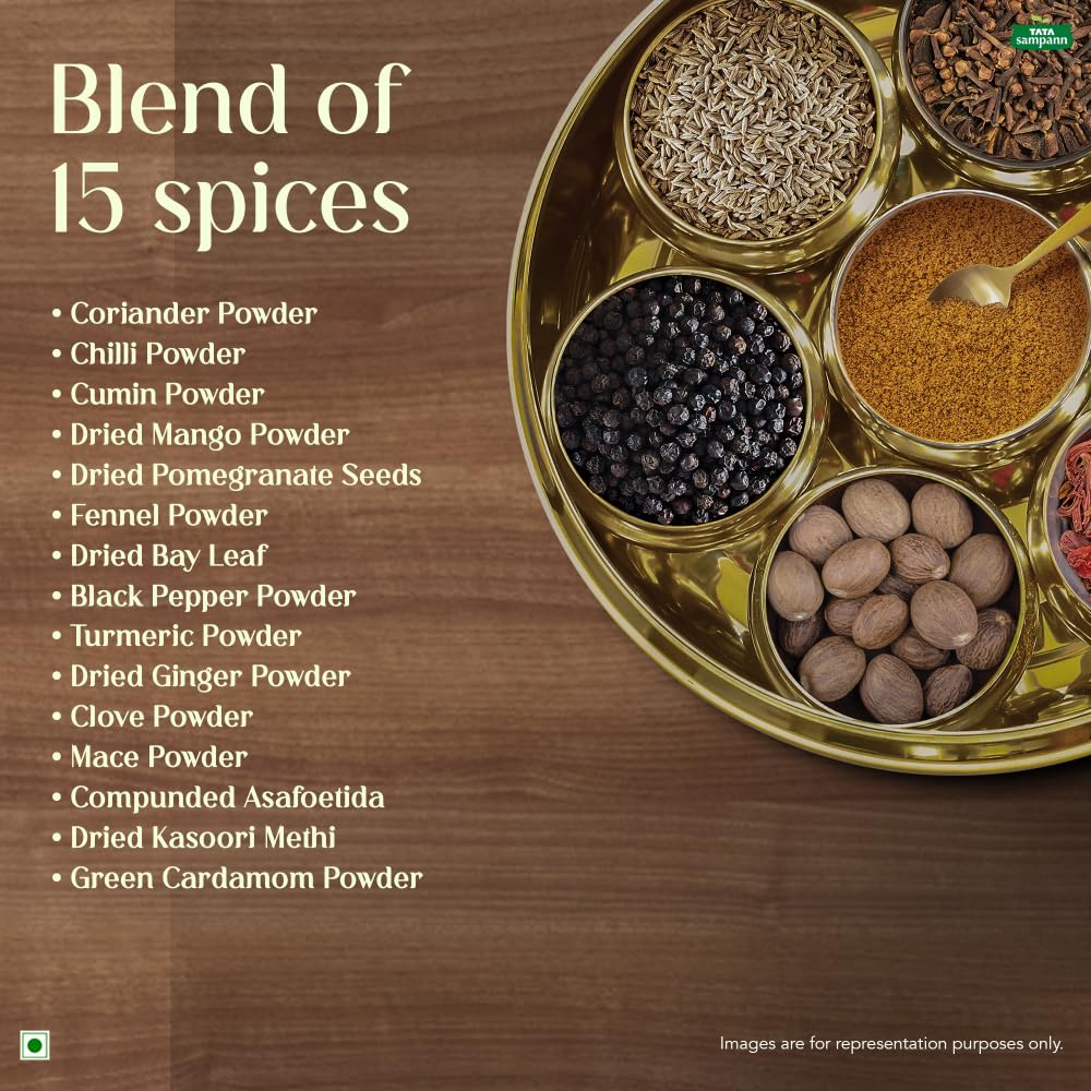 Tata Sampann Chhole Masala with Natural Oils,