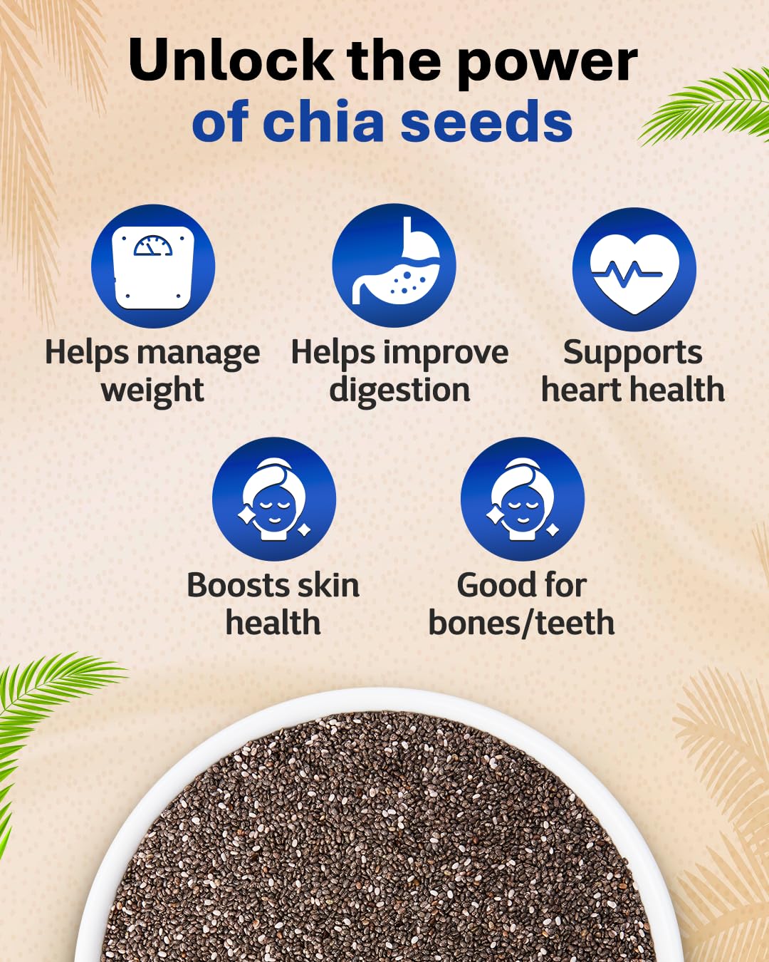 Chia Seeds     - (చియా ఇట్టనాలు)