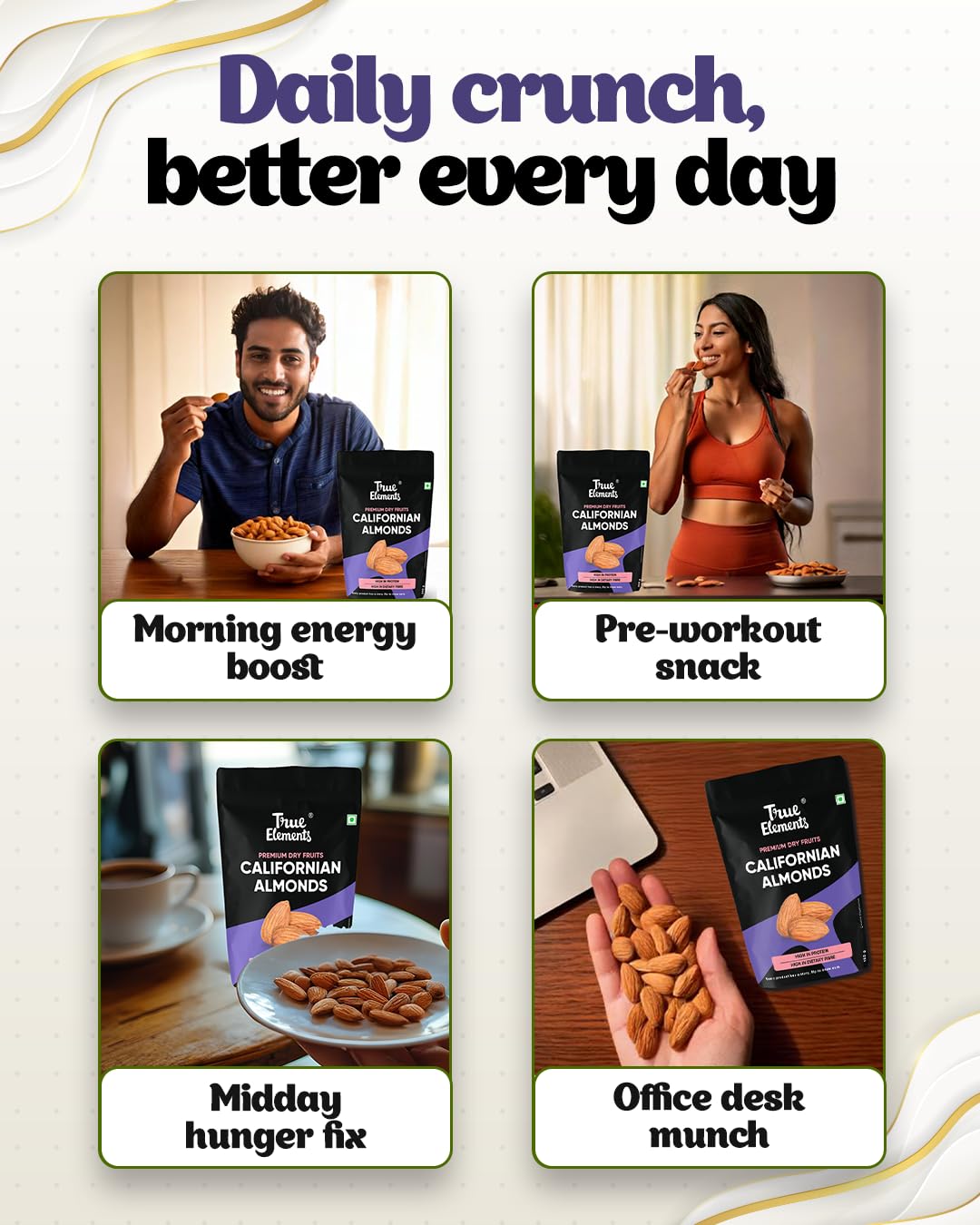 Premium California Almonds (Badam)