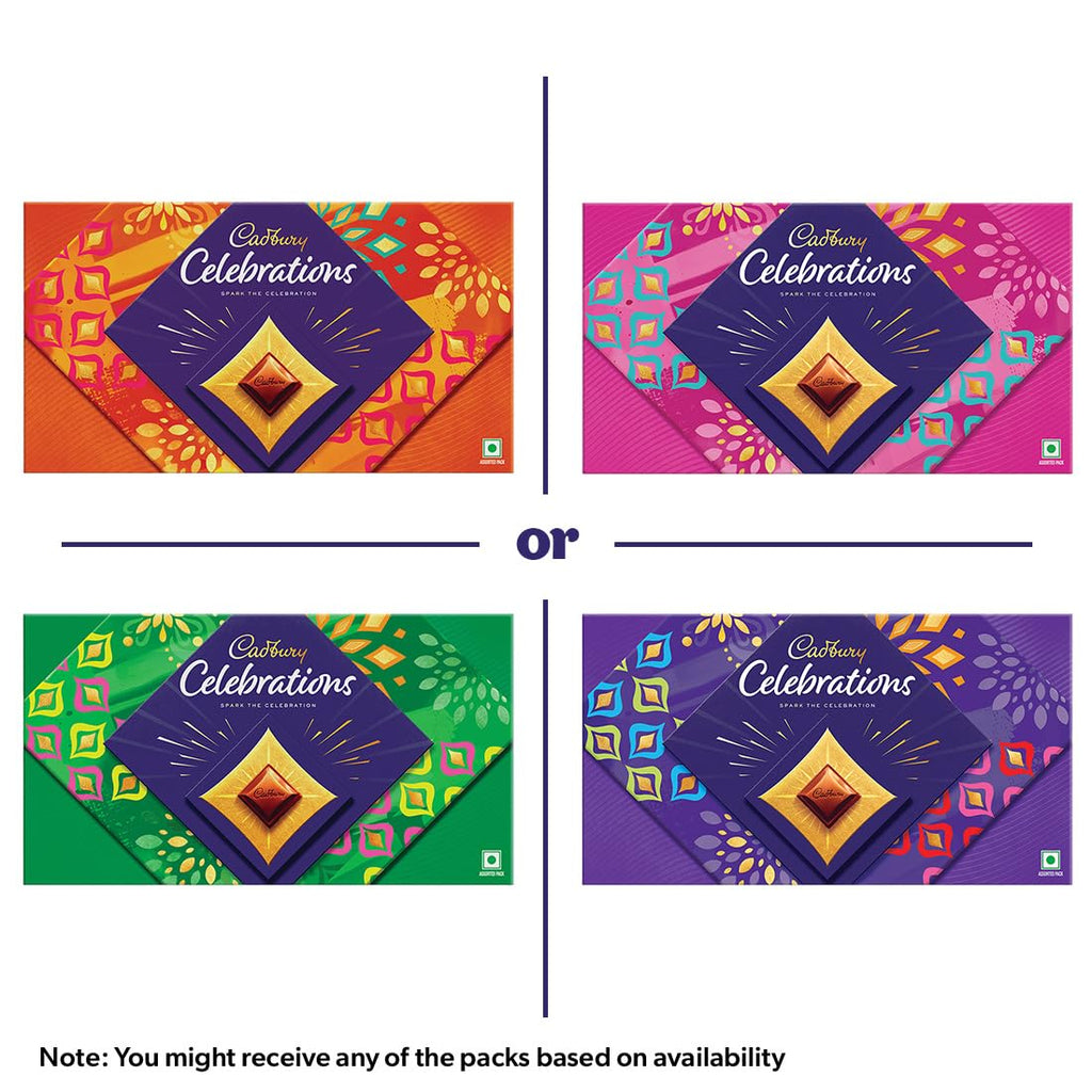 Cadbury Celebrations Assorted Chocolate Gift Pack, 120.2 g