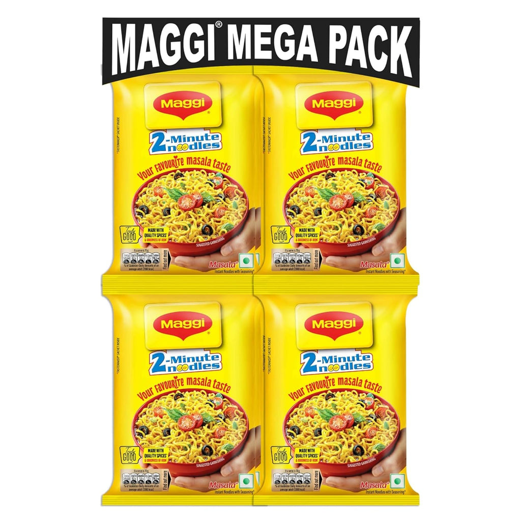 MAGGI 2-Minute Instant Noodles,Masala Noodles With Goodness Of Iron