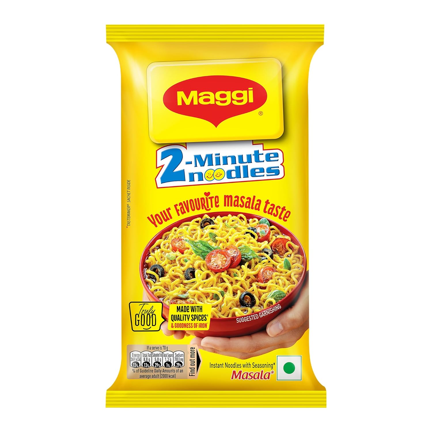 MAGGI 2-Minute Instant Noodles,Masala Noodles .
