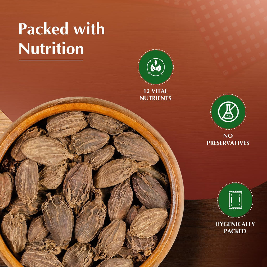 Black Cardamom (Kaale Elaichi),