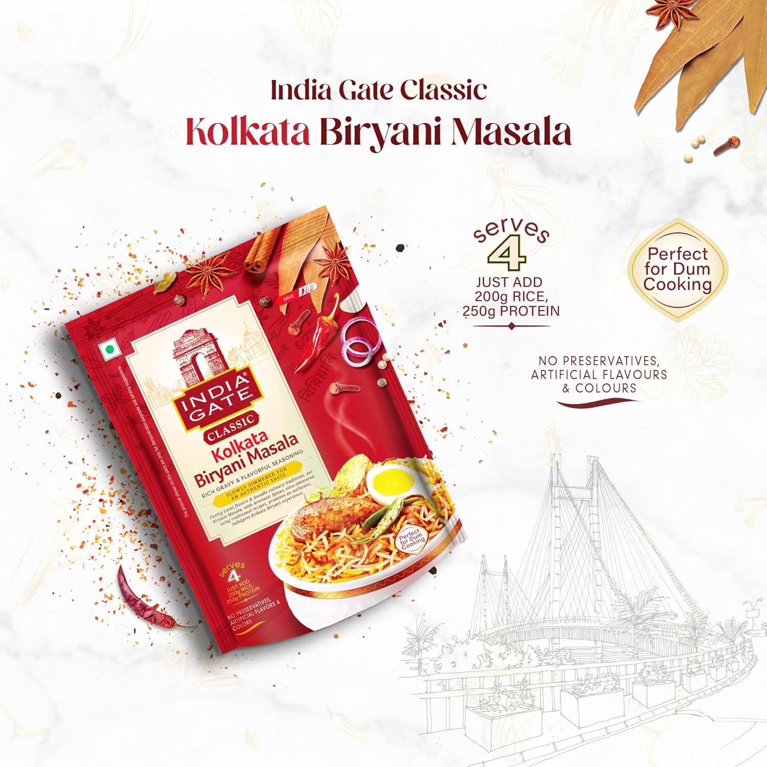 India Gate Kolkata Classic Biryani Masala