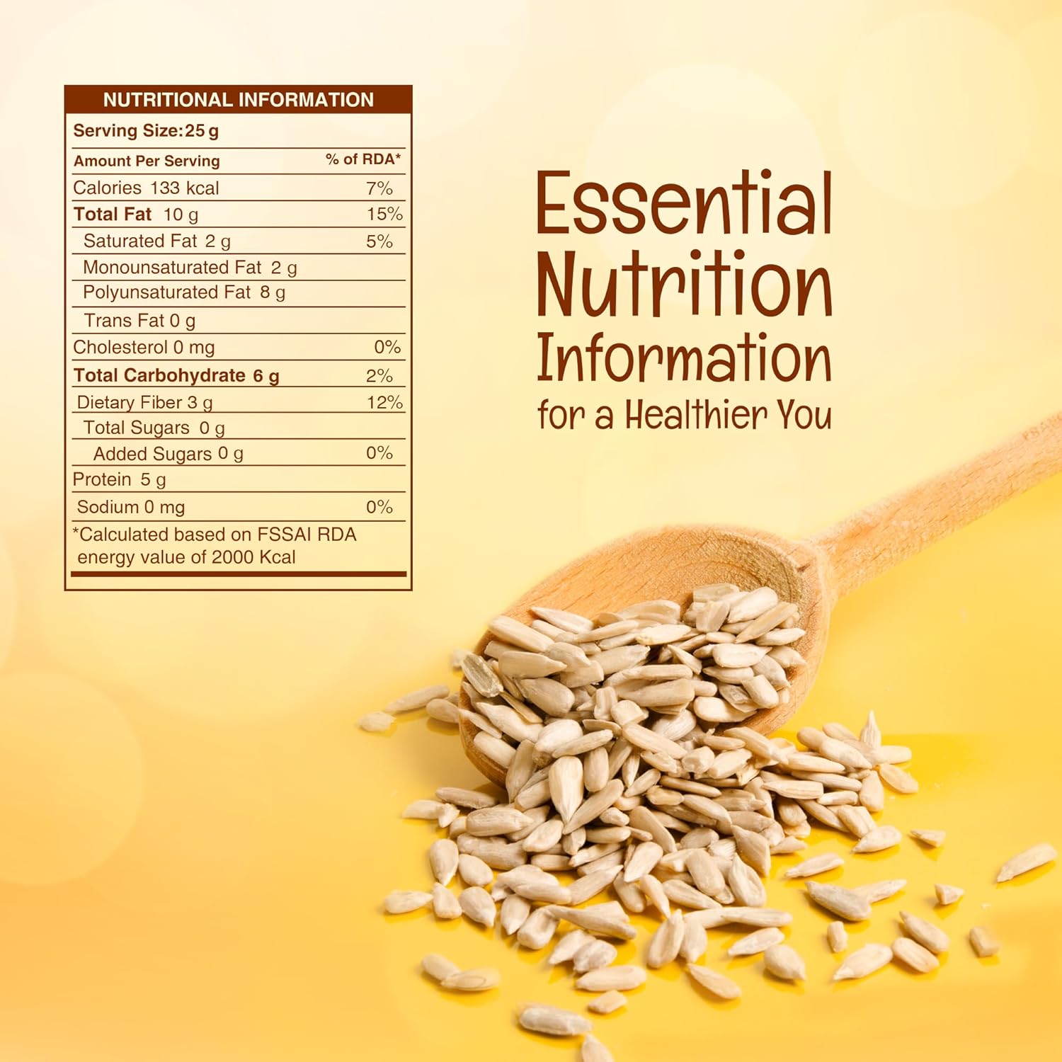 Premium Sunflower Seeds - (పొద్దు తిరుగుడు విత్తనాలు)
