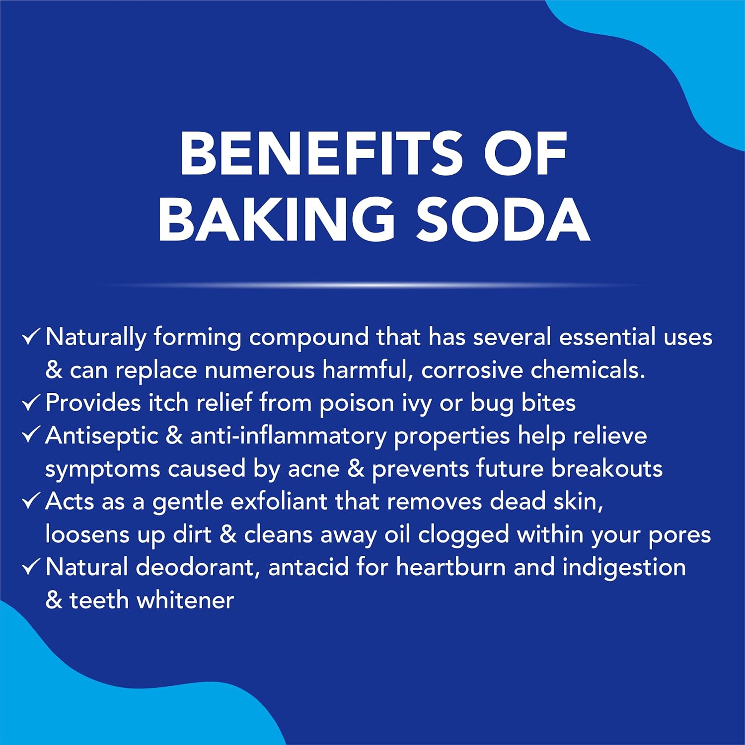 Baking Soda powder for cooking (వంటకొరకు బేకింగ్ సోడా పొడి)